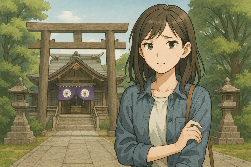 東京大神宮で歓迎されないサインとは?