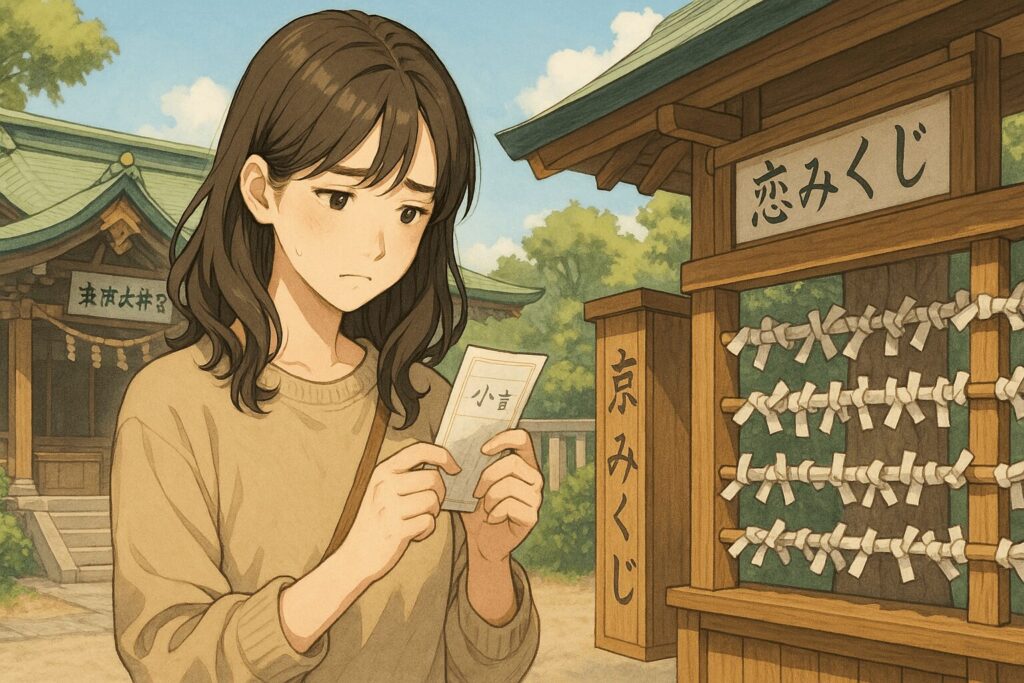 東京大神宮 恋みくじで小吉を引いたらどうする?