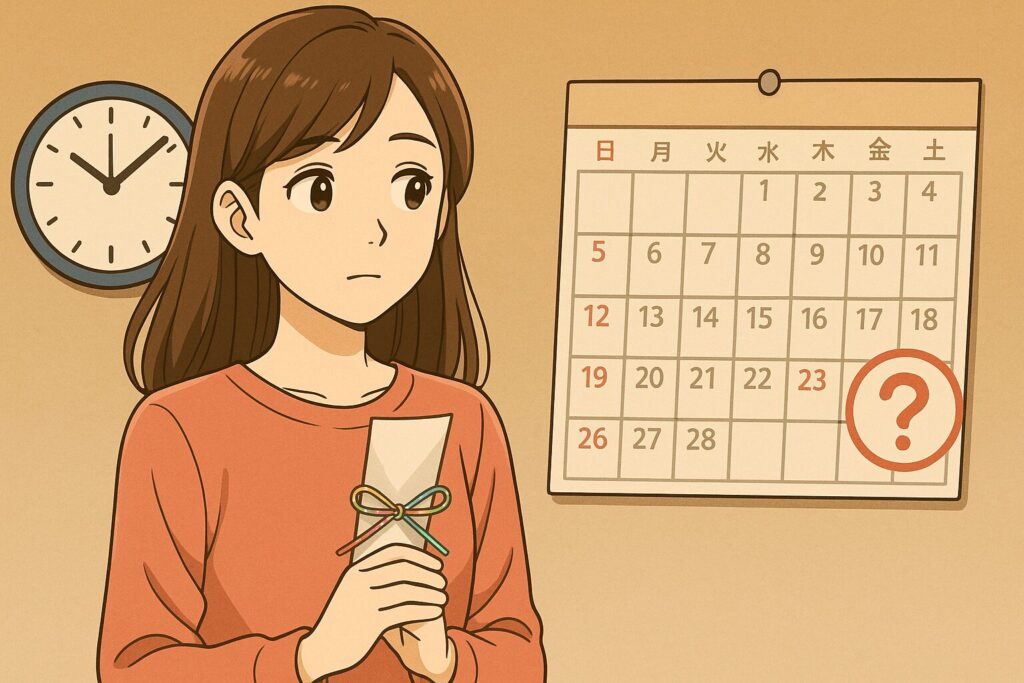 願い文の効果はいつ頃あらわれる?