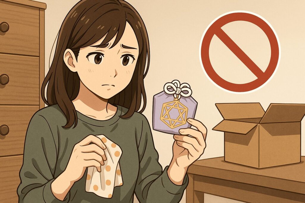 保管時に避けるべきNG行動