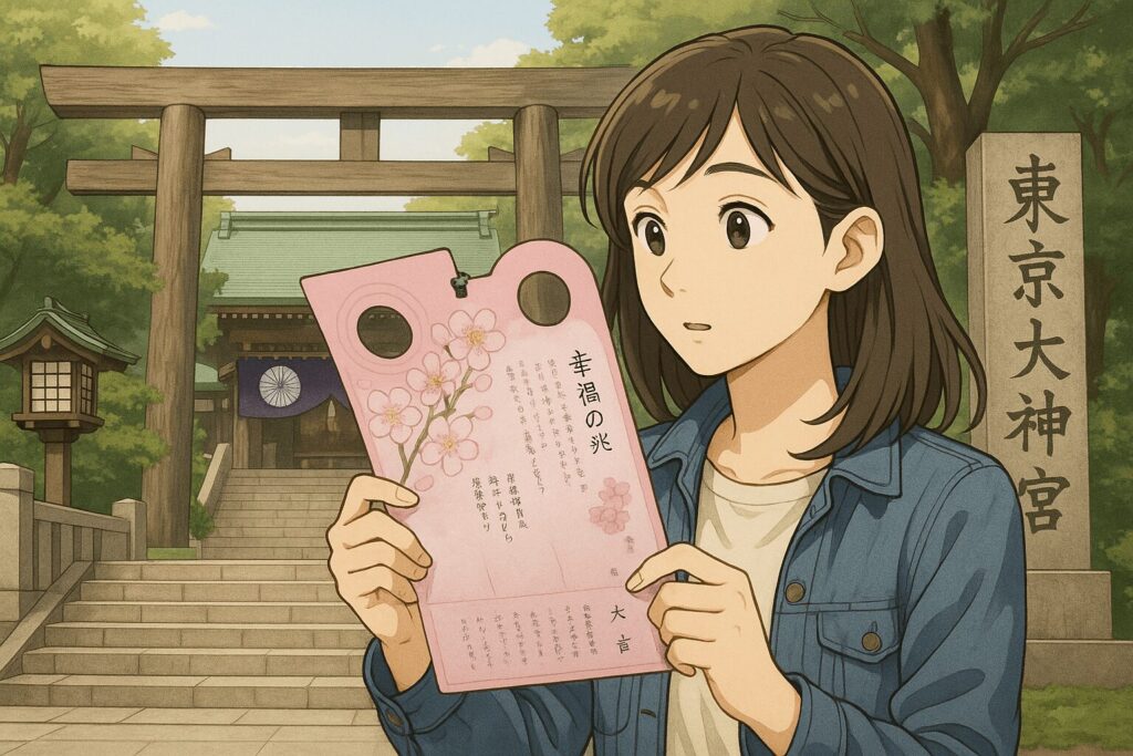 東京大神宮の縁結びみくじ 幸福の兆が出る確率や傾向は？