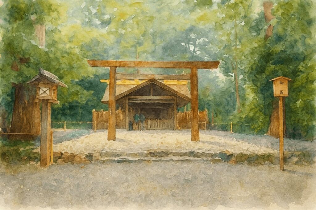 伊勢神宮外宮・豊受大神宮・土宮