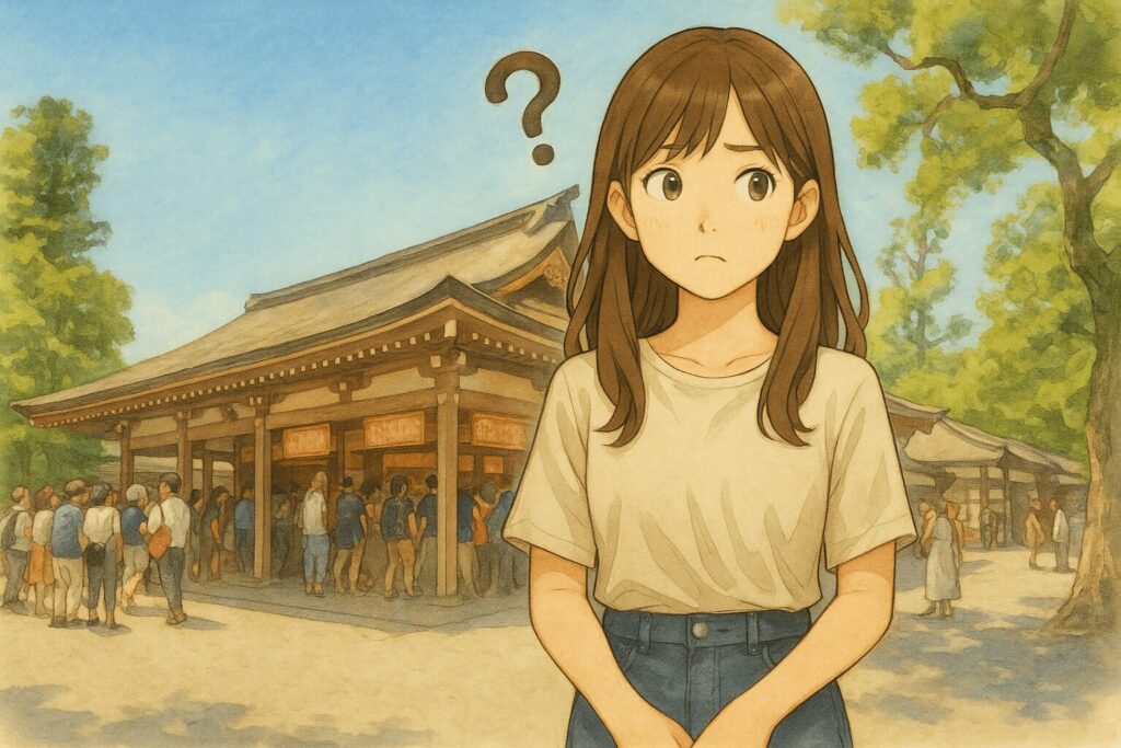 伊勢神宮で御朱印を断られる