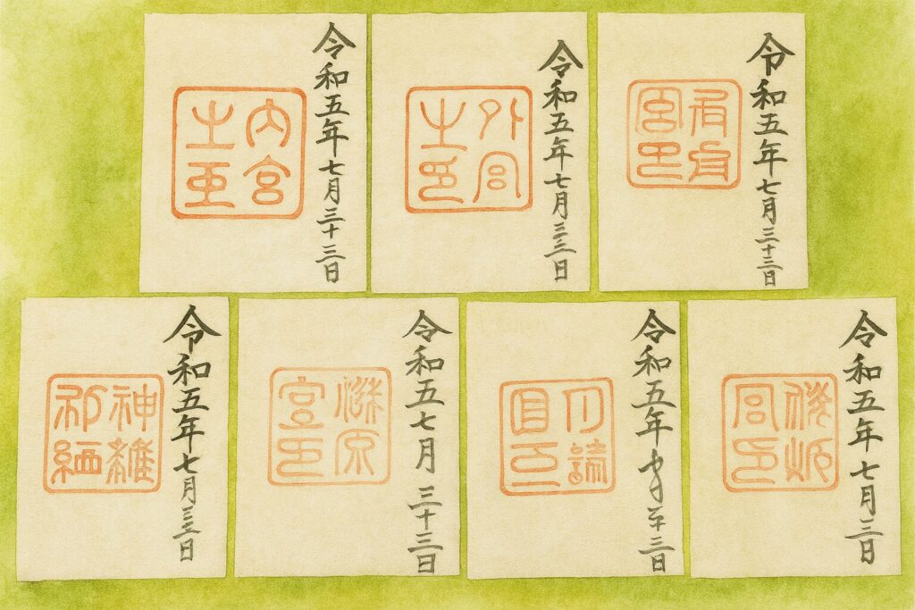 御朱印7種