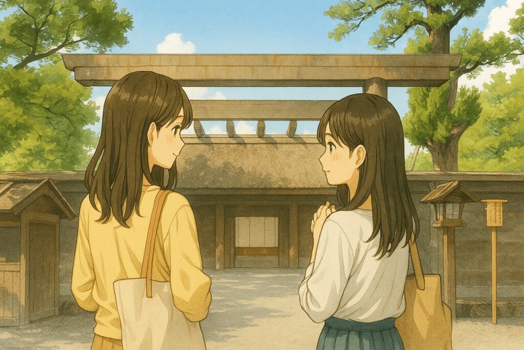 伊勢神宮外宮 参拝