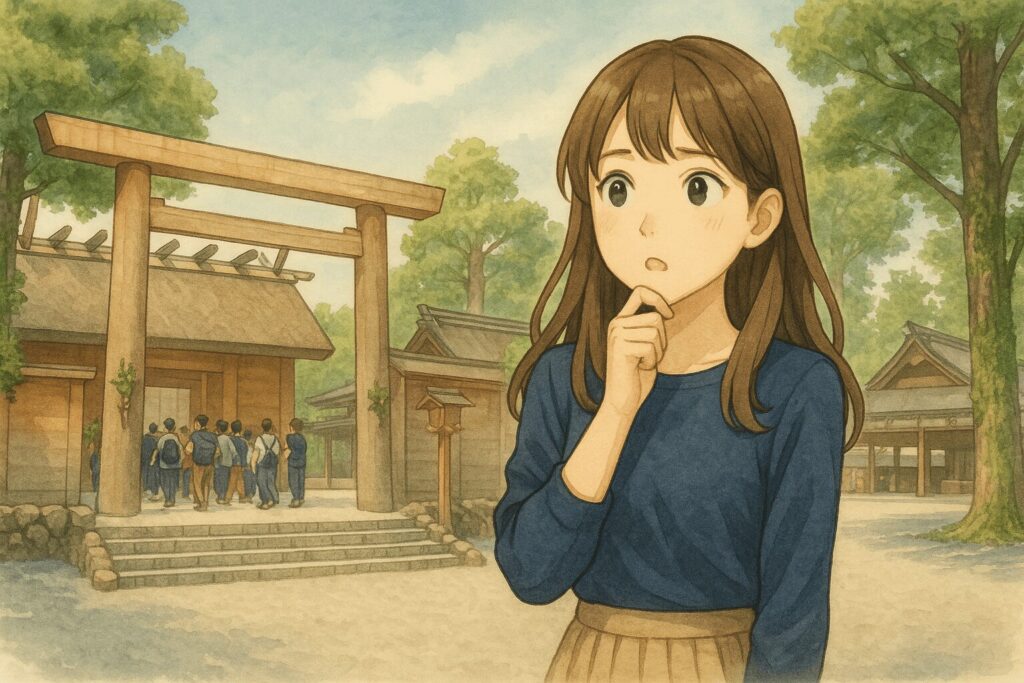 伊勢神宮で御朱印を断られる