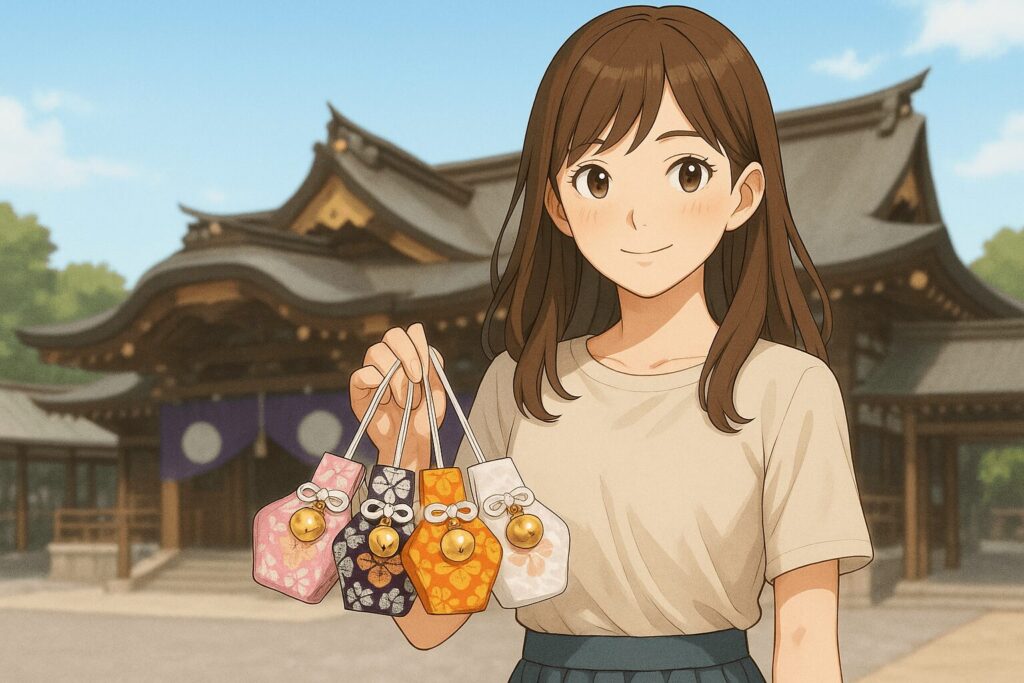 伊勢神宮のお守りの色の意味。開運鈴守の色の意味
