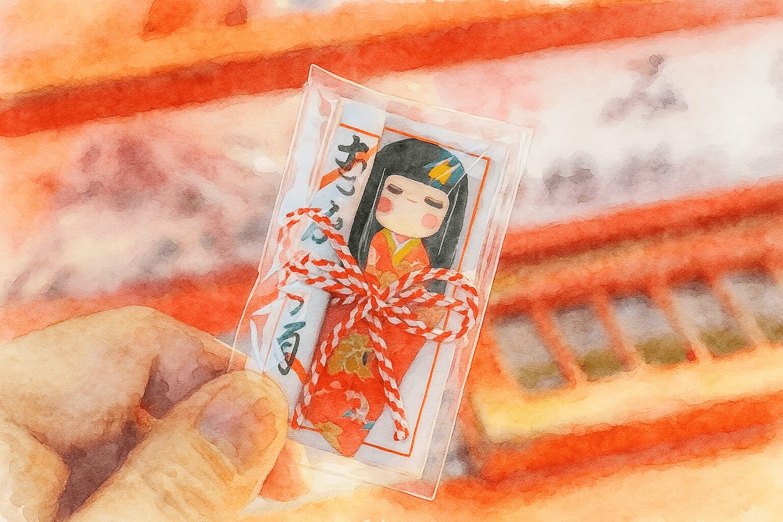 恋みくじ（人形付き）