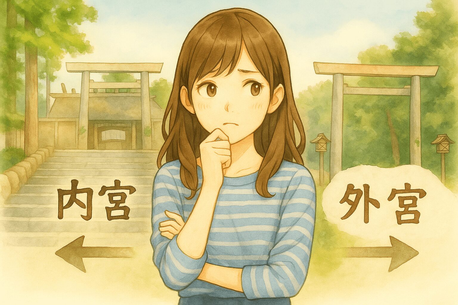 伊勢神宮でご祈祷・厄払い・お守りは内宮と外宮のどっちに行くべき？