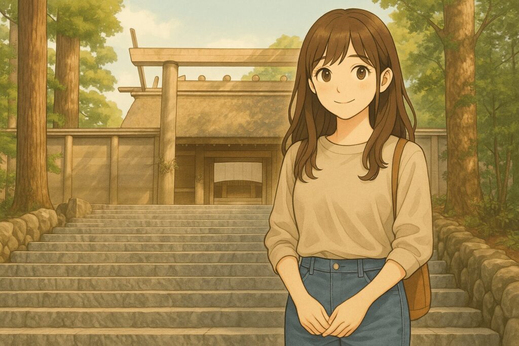 伊勢神宮 服装 女性