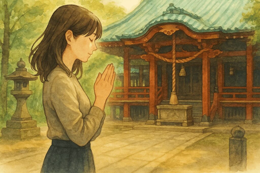 赤坂氷川神社　参拝