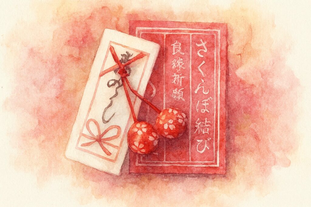 赤坂氷川神社 さくらんぼ結び