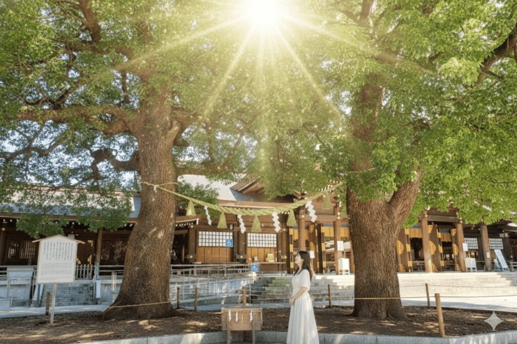 明治神宮 夫婦楠