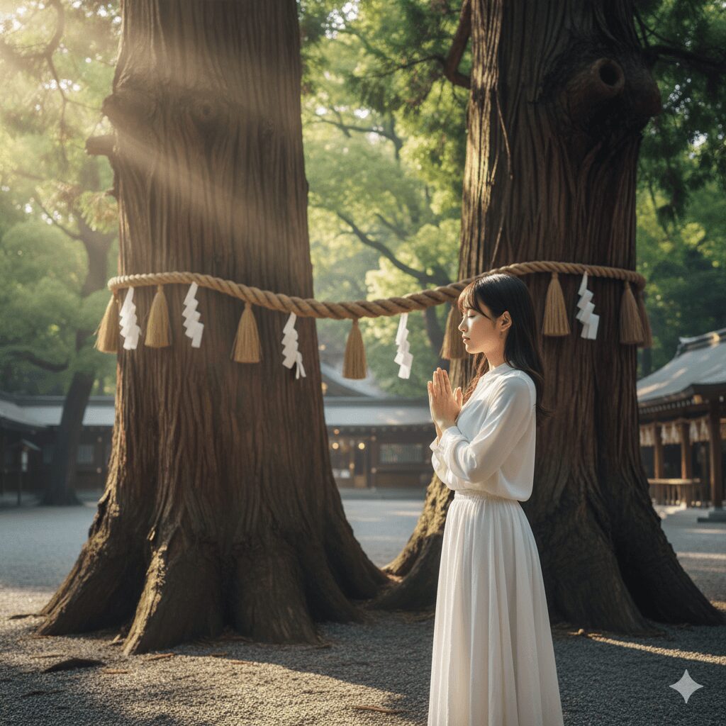 明治神宮 夫婦楠