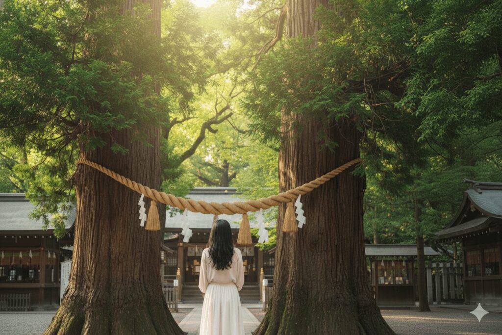 明治神宮 夫婦楠